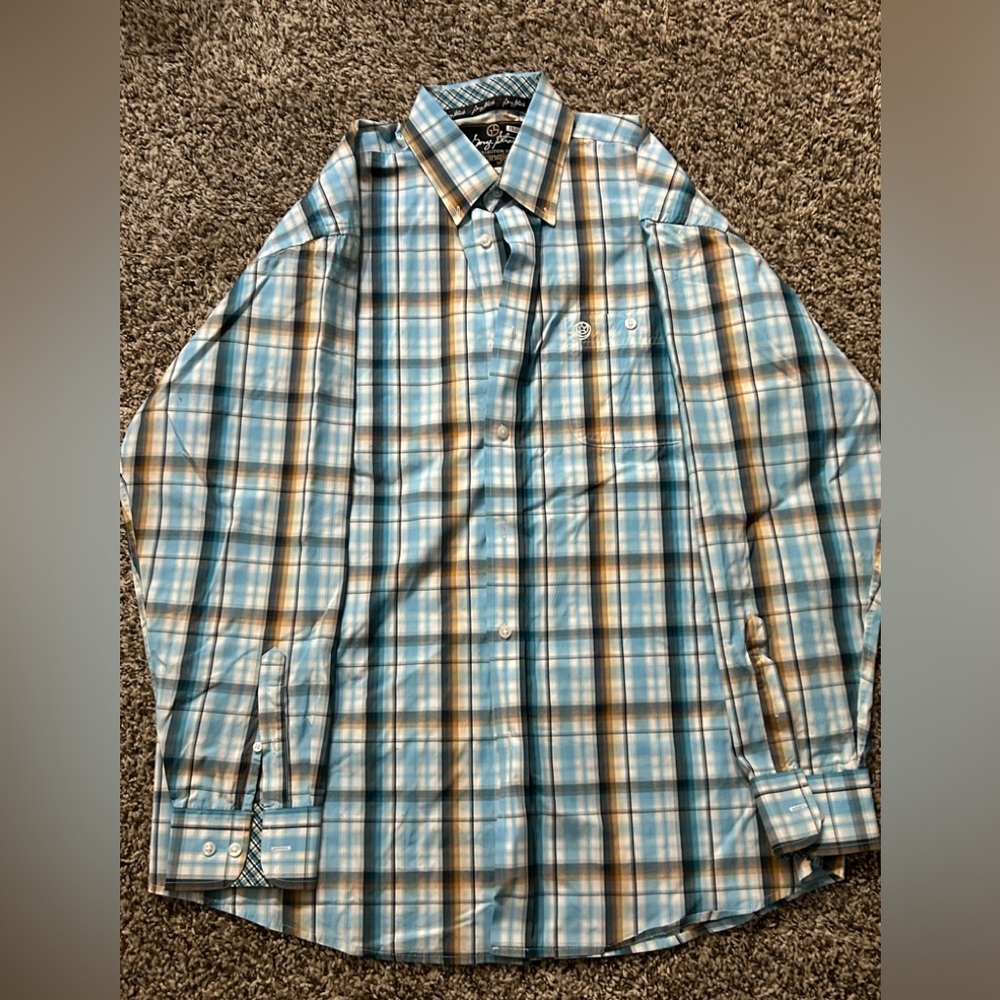 Wrangler button up XL